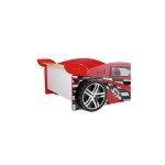Pat masina Street Night Speeder Car rosu roti 3D - Premium High Gloss Quality